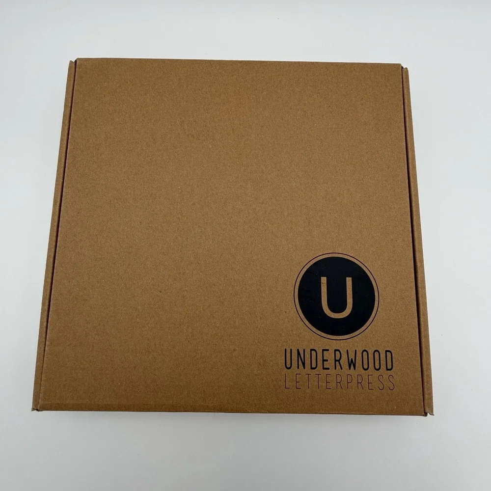 Underwood Letterpress Wooden Letter Board Set – Home Message Display New‎